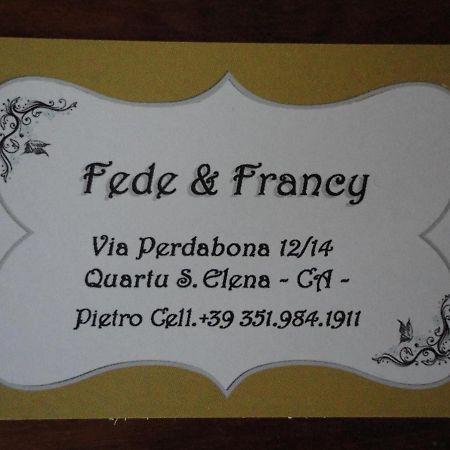 Ferienwohnung Fede & Francy Quartu SantʼElena Exterior foto