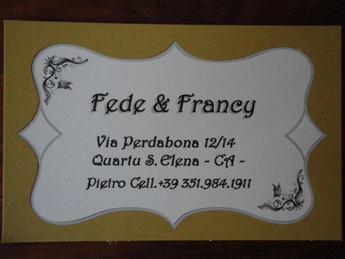 Ferienwohnung Fede & Francy Quartu SantʼElena Exterior foto
